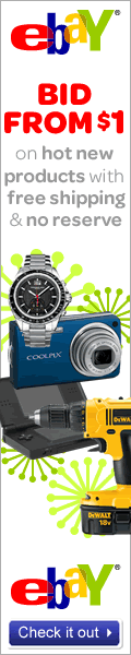 ebay - bid from $1 on hot new products with free shipping & no reserve