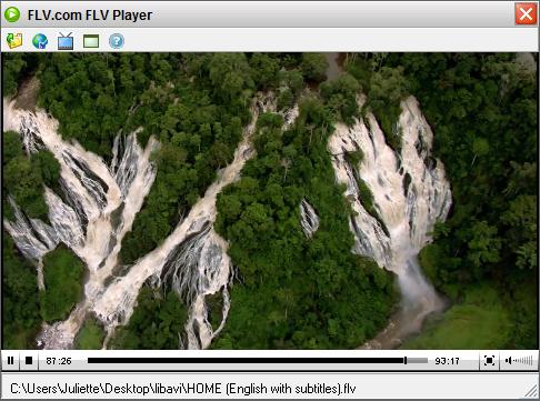 Click to view FLV.com FLV Player 1.1 screenshot